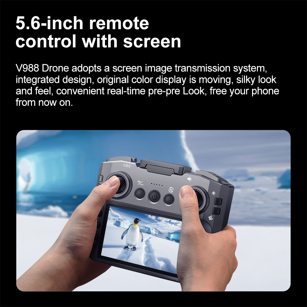 Lenovo V988 8K Professional 4K - огляд і ціна Drone Multispectral