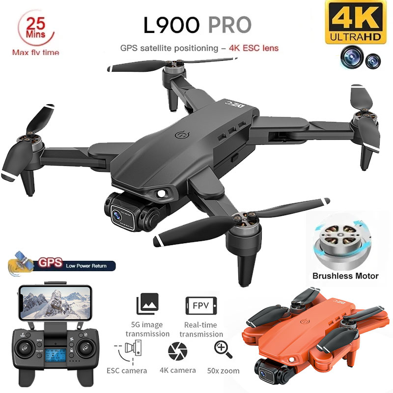 L900 Pro GPS Drone 4K Professi - огляд і ціна Drone Lidar