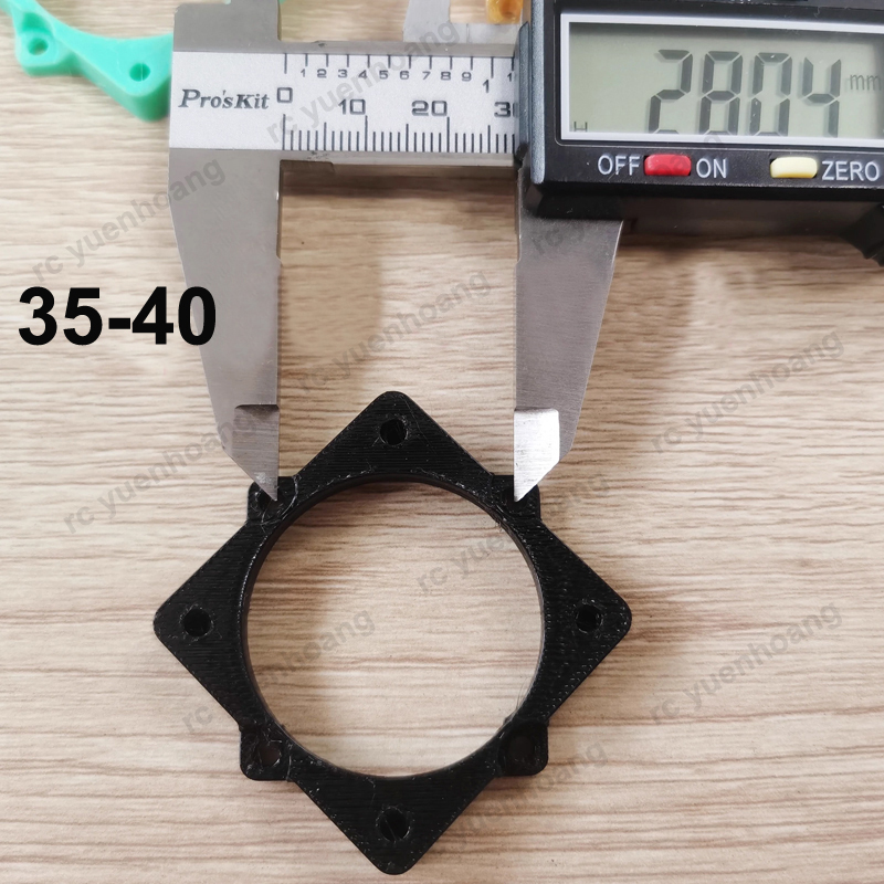 4PCS 3D Printed 4028 Cooling F - огляд і ціна Drone 3D Modeling