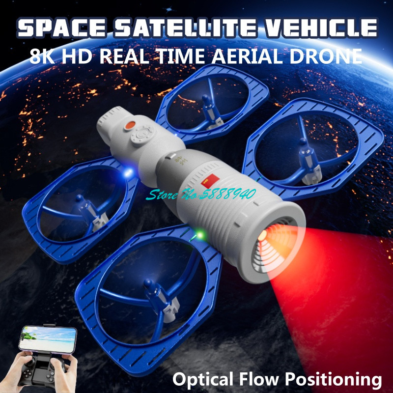 8K Dual Camera 3D Stunt Tumbli - огляд і ціна Drone 3D Modeling