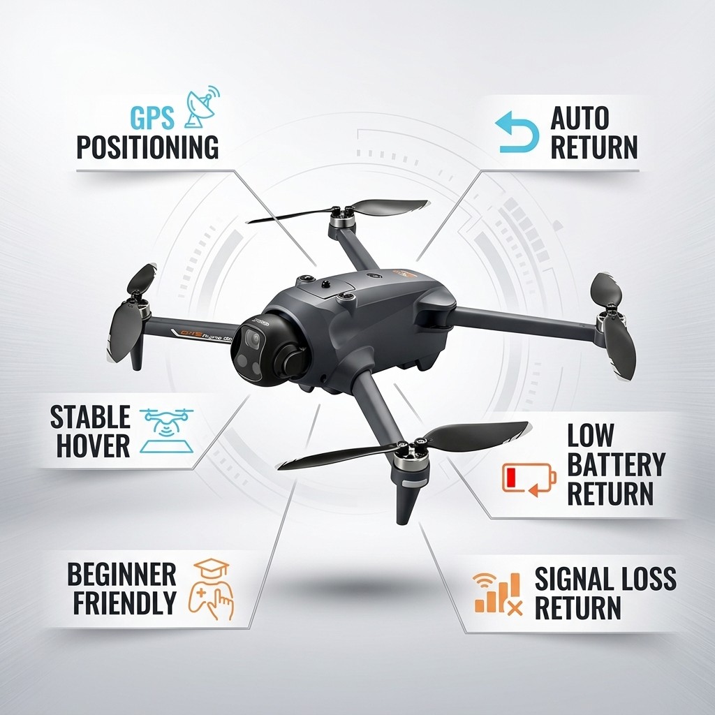Potensic Drone GPS Auto Return - огляд і ціна Drone Multispectral