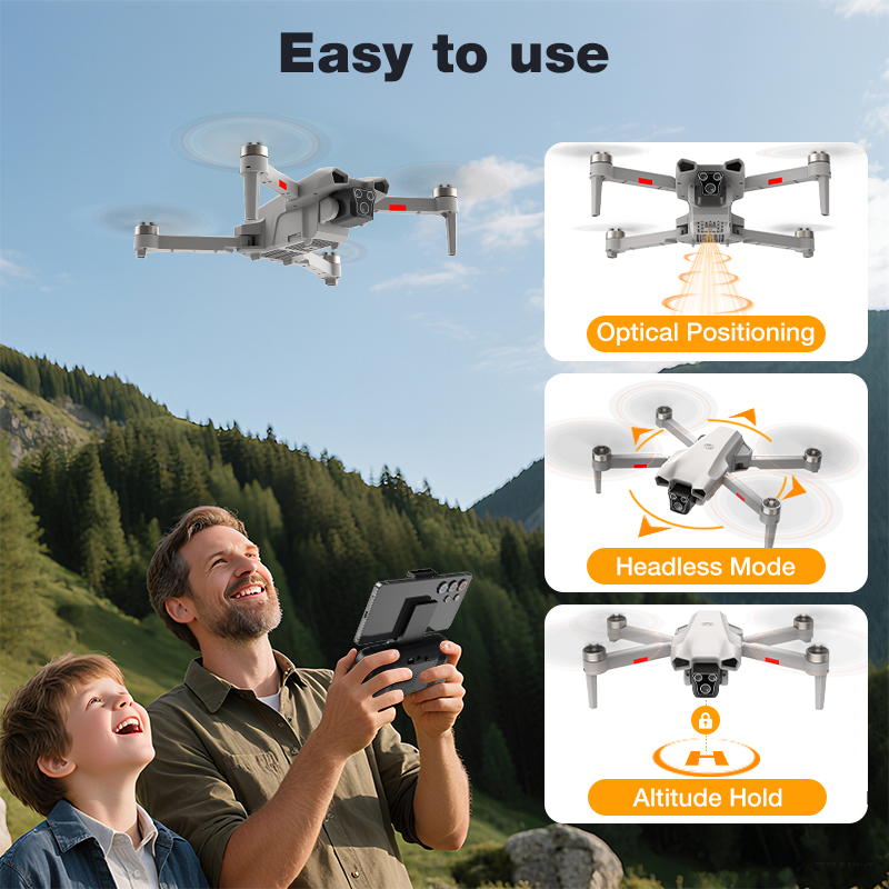 NEW Hot L017 Pro Drone Brushle - огляд і ціна Drone Lidar