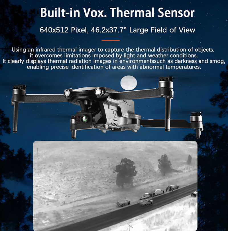 New Arrival 640x512 FPV Drone  - огляд і ціна Drone Thermal Imaging